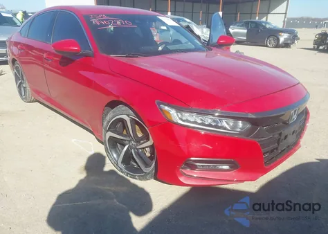 2019 Honda Accord Sport from USA, damaged, VIN 1HGCV1F37KA056893